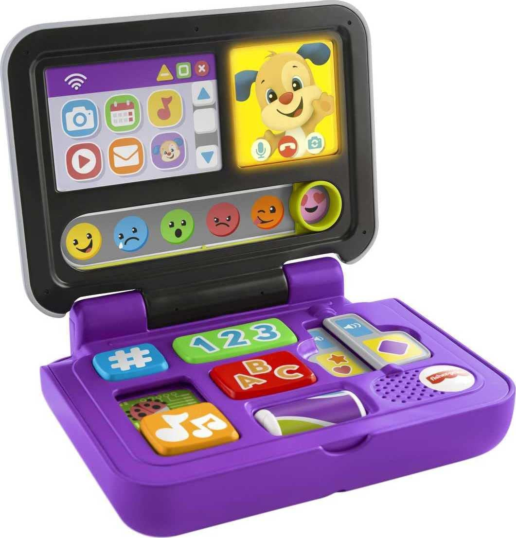 Fisher-Price Laugh & Learn Laptop – Lights, Music & Learning Toy