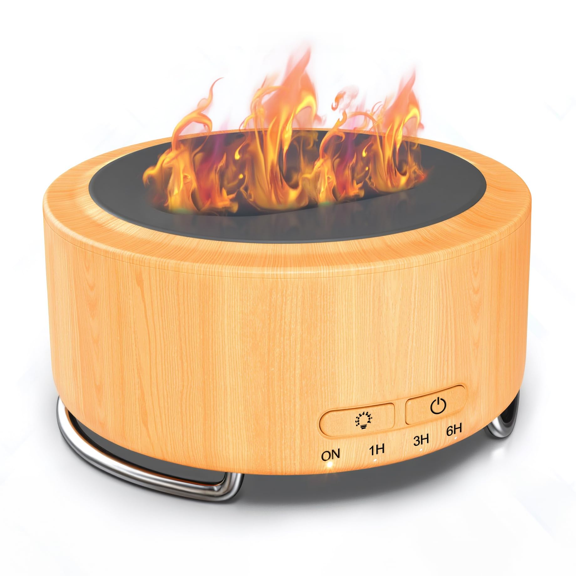 Essential Oil Diffuser for Home: 500ML Aroma Diffuser for Hotel Office Yoga Room - Humidifier with 9 Colors LED Night Light for Kids/Women Home Relaxation, Lemon Yellow