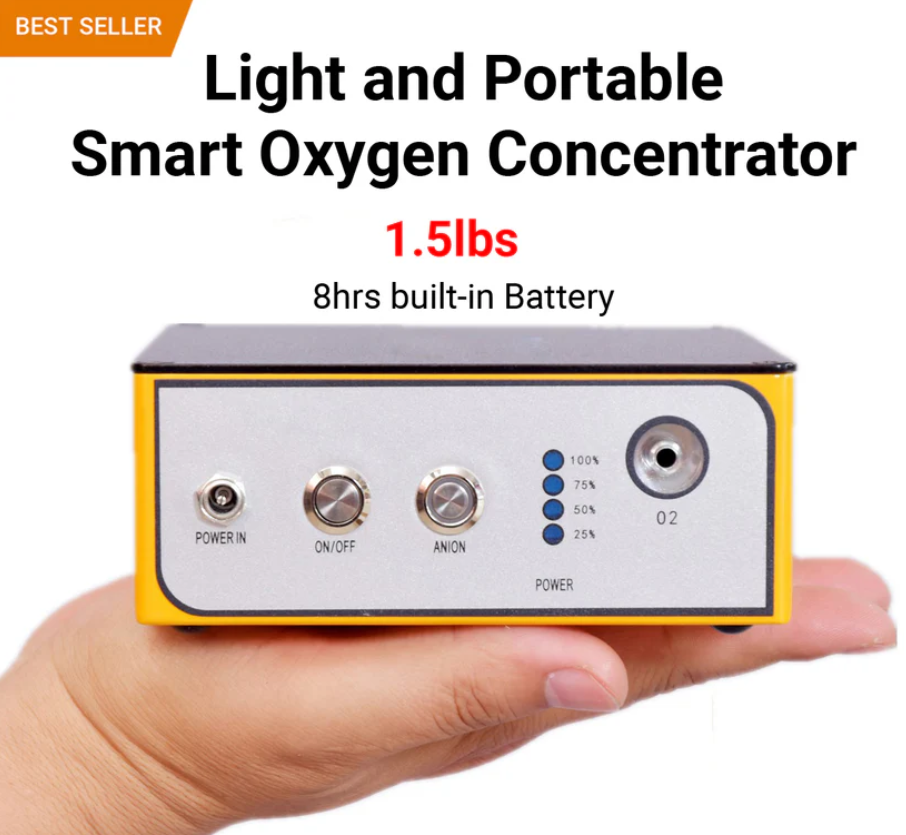 3L/min Light and Portable Smart Oxygen Concentrator