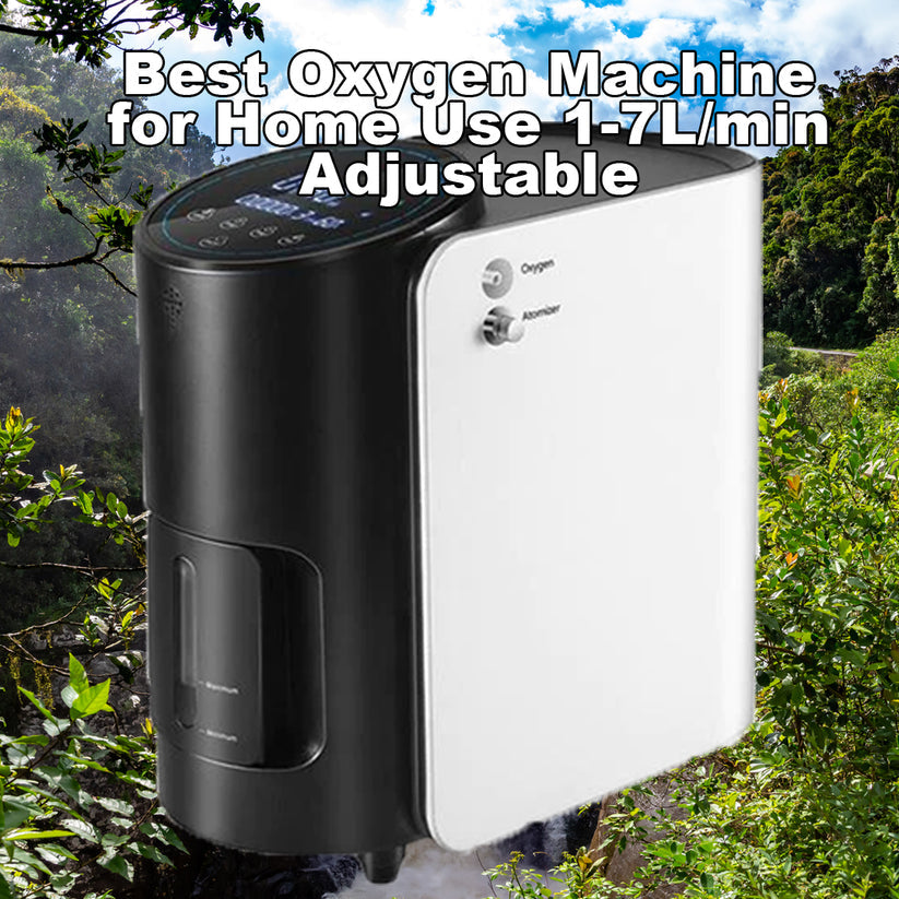 Best Oxygen Machine for Home Use, 1-7L/min Adjustable