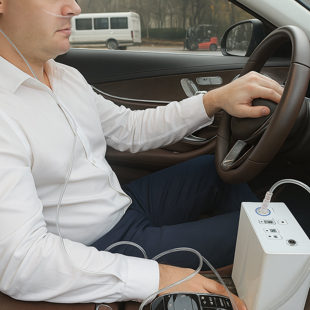 1L- 3L/min Light and Portable Smart Oxygen Concentrator with Adjustable Flow