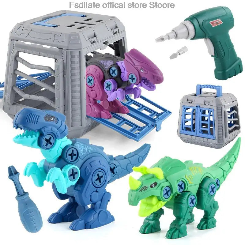 RexConstruct Dino Drill Play Set