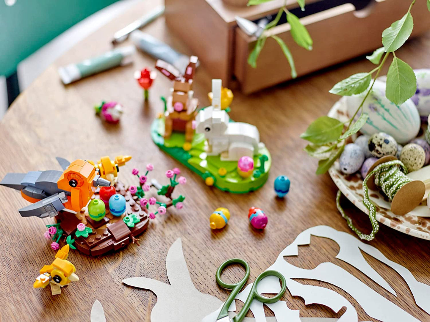 Easter Rabbits Display