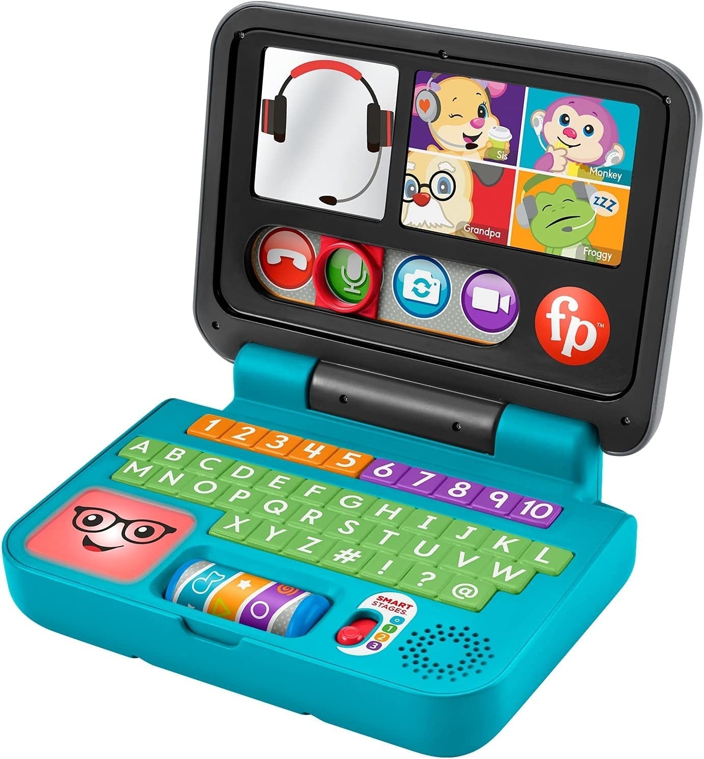 Fisher-Price Laugh & Learn Laptop – Lights, Music & Learning Toy