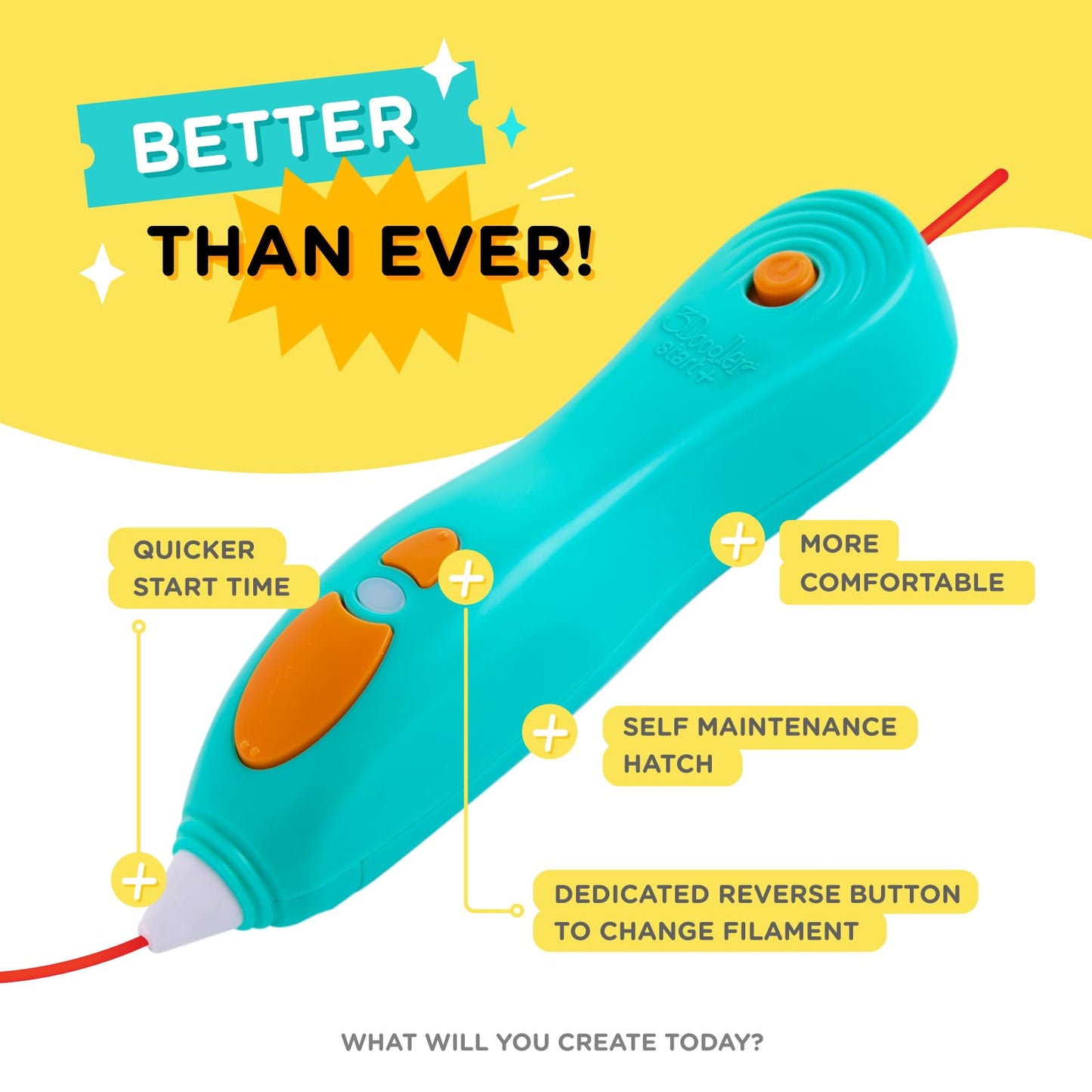 Start+ Essentials 3D Pen Set for Kids, Easy to Use, Learn from Home Art Activity Set, Educational STEM Toy for Boys & Girls Ages 6+