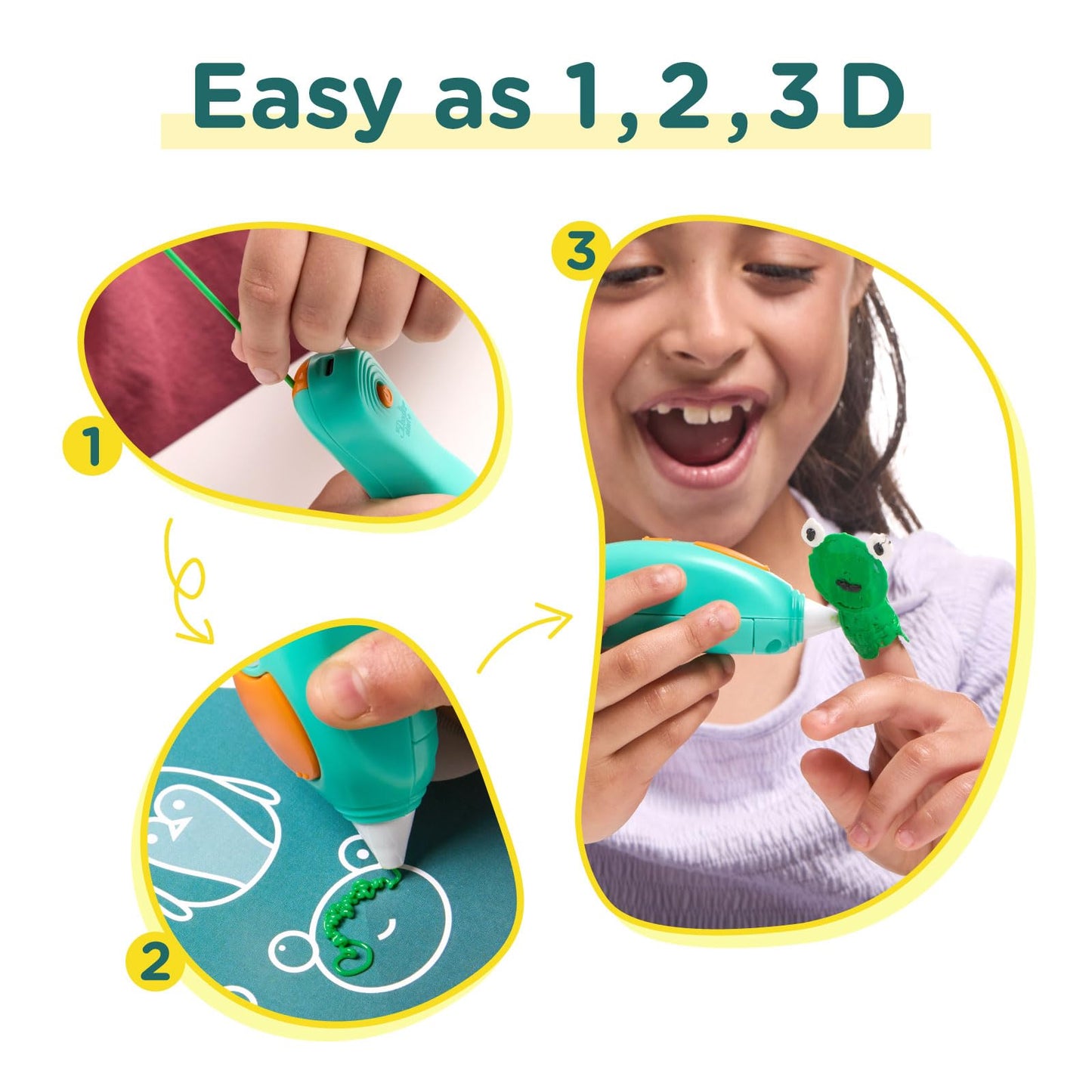 Start+ Essentials 3D Pen Set for Kids, Easy to Use, Learn from Home Art Activity Set, Educational STEM Toy for Boys & Girls Ages 6+
