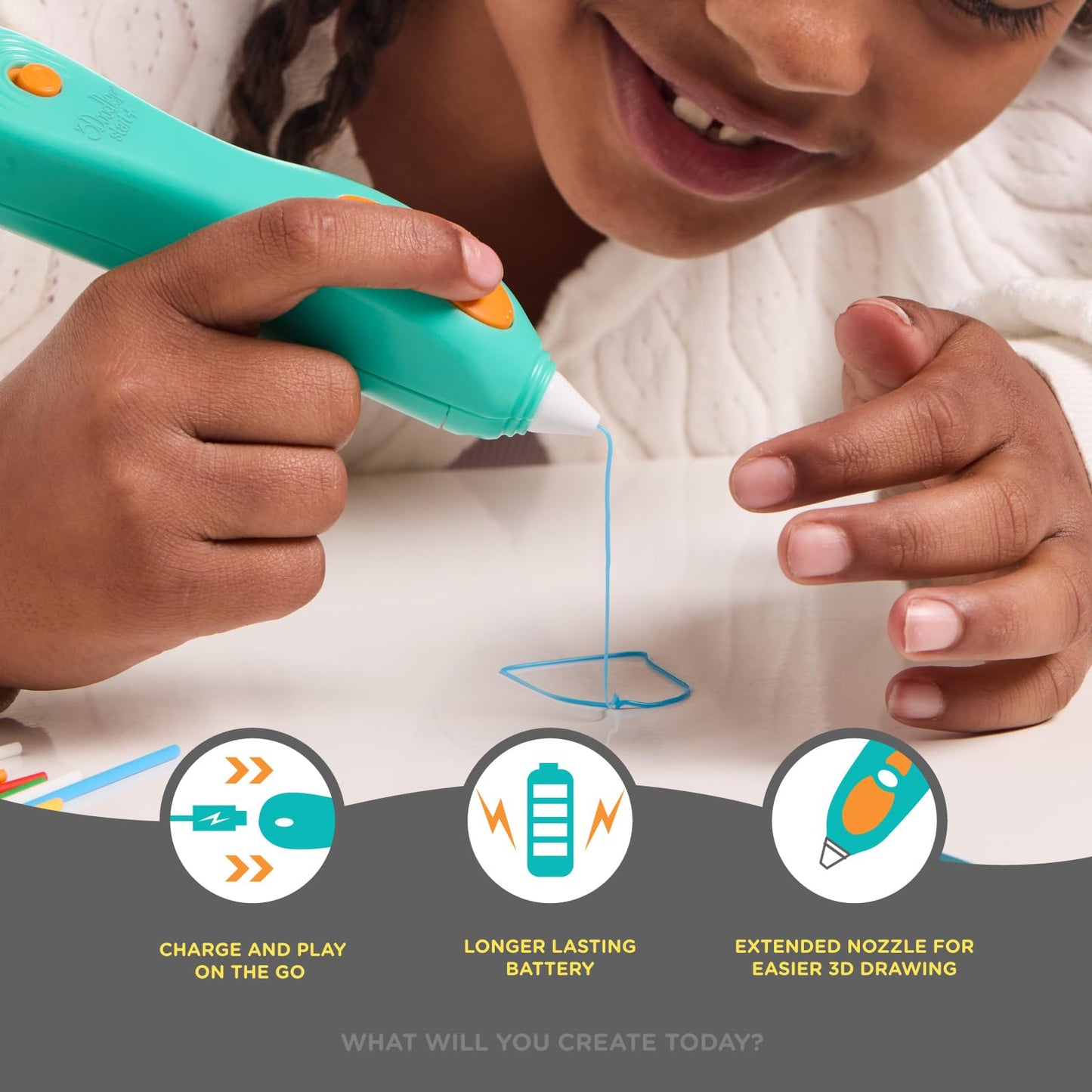 Start+ Essentials 3D Pen Set for Kids, Easy to Use, Learn from Home Art Activity Set, Educational STEM Toy for Boys & Girls Ages 6+