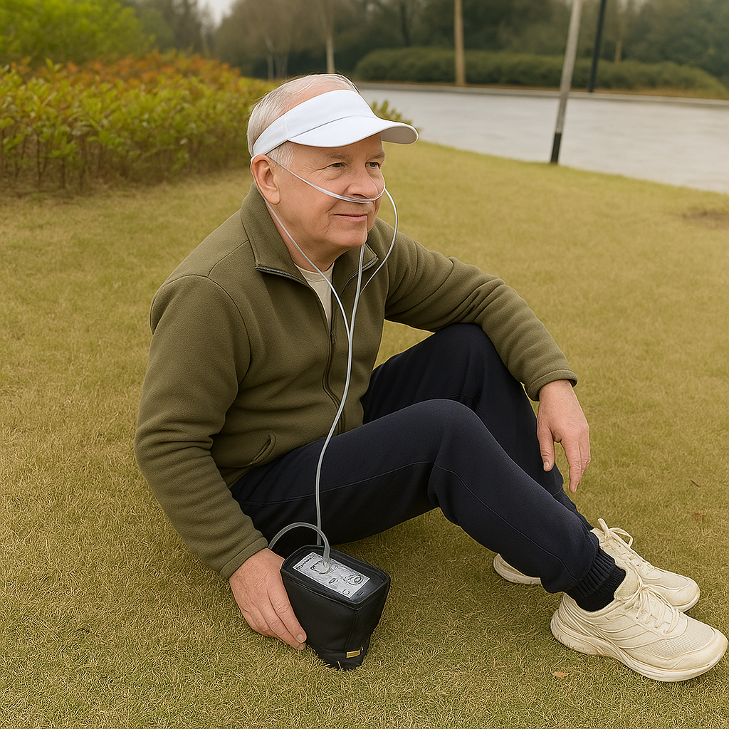 1L- 3L/min Light and Portable Smart Oxygen Concentrator with Adjustable Flow