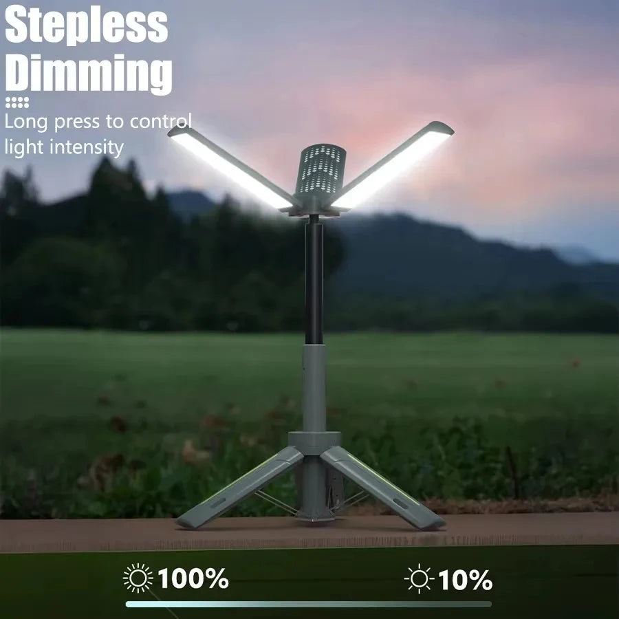 GlowFold Retractable Camping Lantern